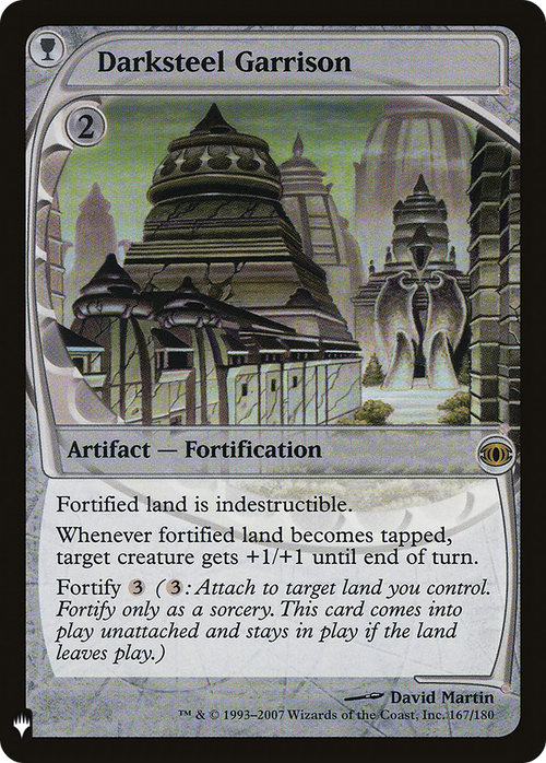 Darksteel Garrison (LIST-FUT-167) - The List