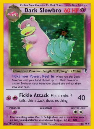 Dark Slowbro  - Reverse Holofoil Legendary Collection - Holo Rare