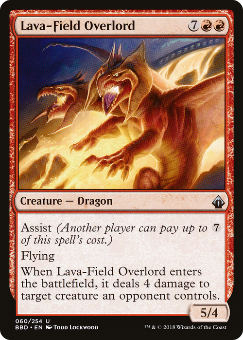 Lava-Field Overlord (BBD-060) - Battlebond Foil