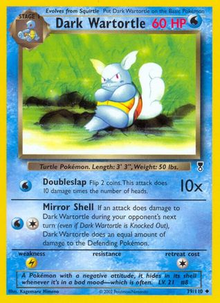 Dark Wartortle 039  Legendary Collection - Uncommon