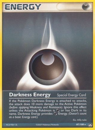 Darkness Energy (Special) 087  Power Keepers - Rare