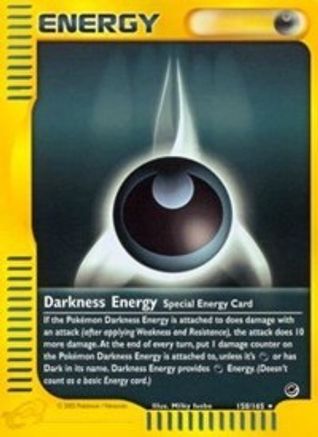 Darkness Energy  - Reverse Holofoil Expedition - Rare
