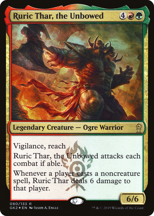 Ruric Thar, the Unbowed (GK2-080) - RNA Guild Kit Foil
