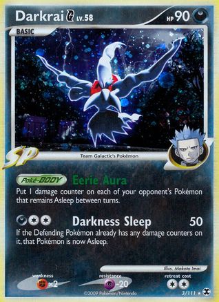 Darkrai G  - Reverse Holofoil Rising Rivals - Holo Rare