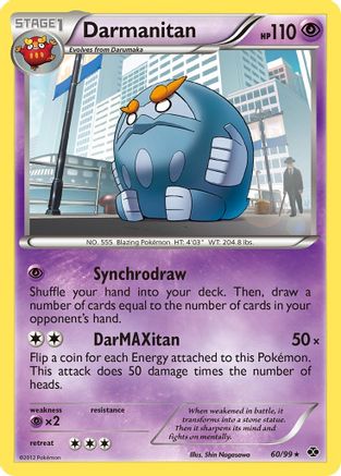 Darmanitan  - Reverse Holofoil Next Destinies - Rare