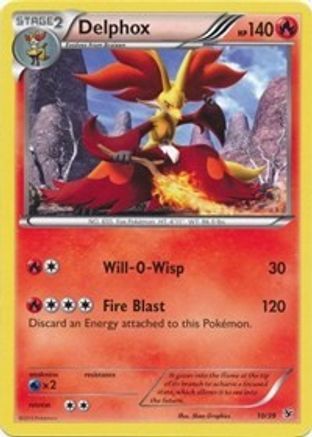 Delphox  Kalos Starter Set - Common