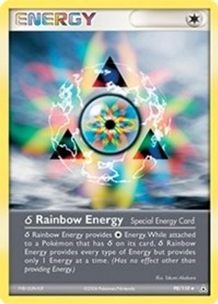 Delta Rainbow Energy/110  - Reverse Holofoil Holon Phantoms - Uncommon