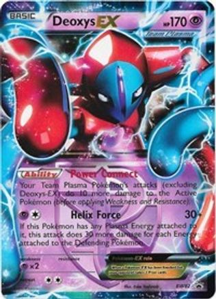 Deoxys EX (Team Plasma) (Team Plasma) - BW82 BW82  - Holofoil Black and White Promos - Promo