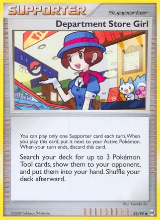 Department Store Girl 085  - Reverse Holofoil Arceus - Uncommon