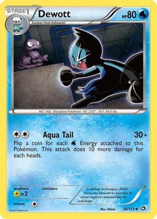 Dewott  Legendary Treasures - Uncommon