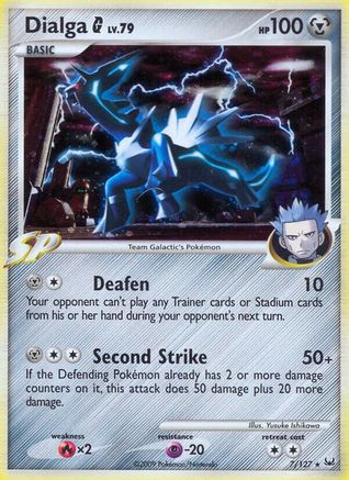 Dialga G  - Holofoil Platinum - Holo Rare