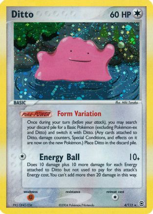 Ditto  FireRed & LeafGreen - Holo Rare