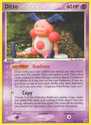 Ditto (Mr. Mime) 038/113  Delta Species - Uncommon
