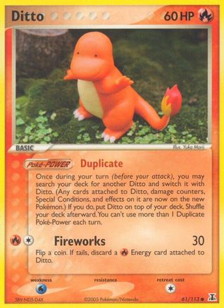 Ditto (Charmander) 061/113  Delta Species - Common