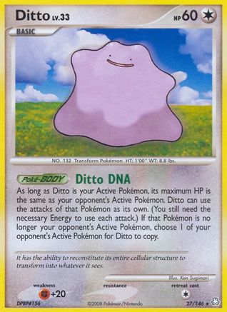 Ditto  - Reverse Holofoil Legends Awakened - Rare