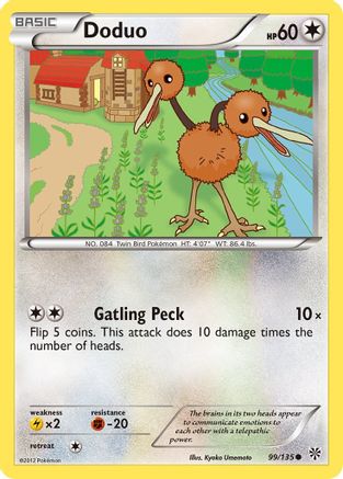 Doduo  Plasma Storm - Common