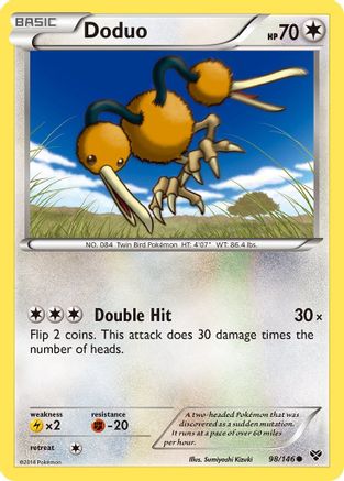 Doduo  XY Base Set - Common