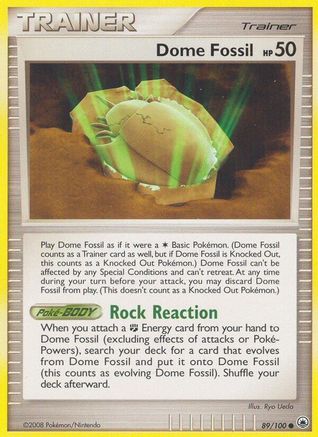 Dome Fossil  Majestic Dawn - Common