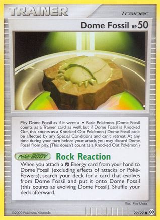 Dome Fossil  Arceus - Common