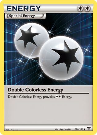 Double Colorless Energy 130  XY Base Set - Uncommon