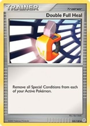 Double Full Heal  - Reverse Holofoil Diamond and Pearl - Uncommon