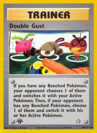 Double Gust 100  - 1st Edition Neo Genesis - Common