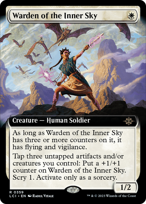 Warden of the Inner Sky (Extended Art) (LCI-359) - The Lost Caverns of Ixalan: (Extended Art)