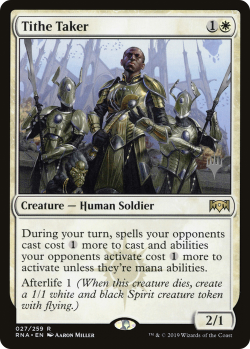 Tithe Taker (PPELD-27P) - Ravnica Allegiance Promos