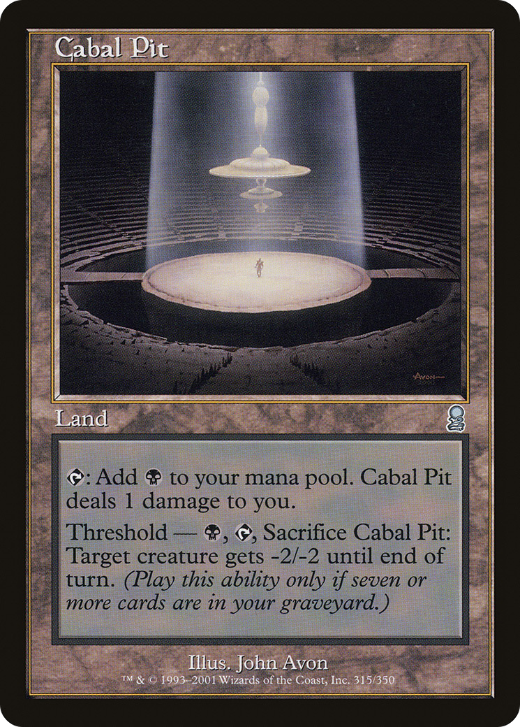 Cabal Pit (ODY-315) - Odyssey