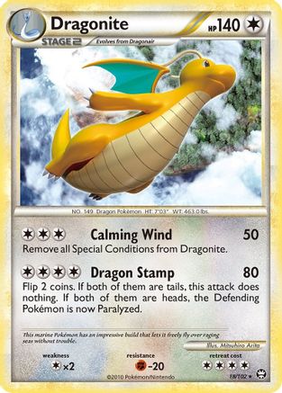 Dragonite  Triumphant - Rare