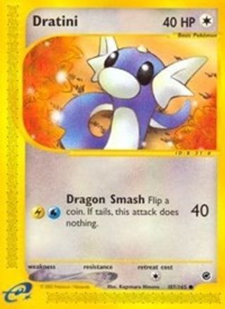 Dratini  - Reverse Holofoil Expedition - Common