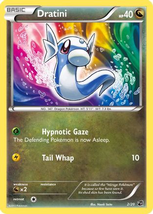 Dratini (2) (2) 002  - Holofoil Dragon Vault - Holo Rare