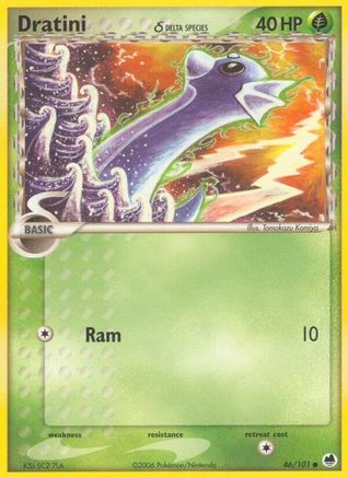 Dratini (Delta Species) 046  Dragon Frontiers - Common