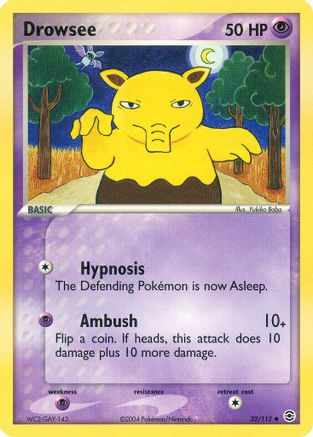 Drowsee  FireRed & LeafGreen - Uncommon