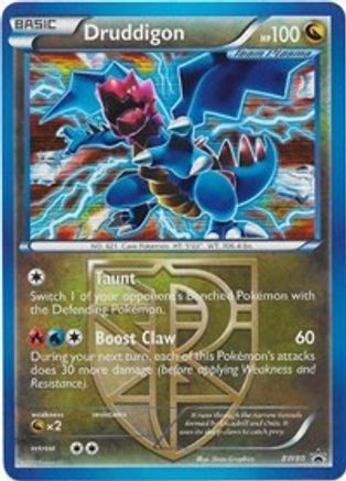 Druddigon (Team Plasma) - BW80  - Holofoil Black and White Promos - Promo