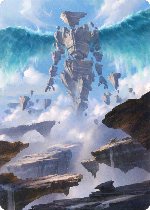 Celestial Colonnade // Celestial Colonnade (AZNR-033) - Zendikar Rising Art Series (Borderless)