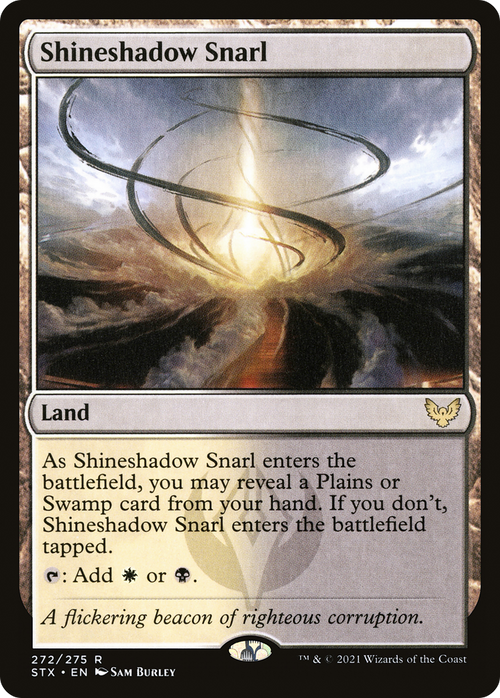 Shineshadow Snarl (STX-272) - Strixhaven: School of Mages Foil