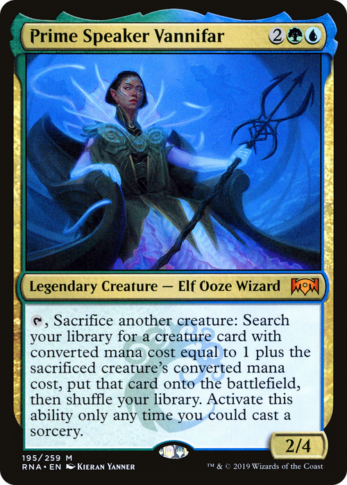 Prime Speaker Vannifar (RNA-195) - Ravnica Allegiance Foil