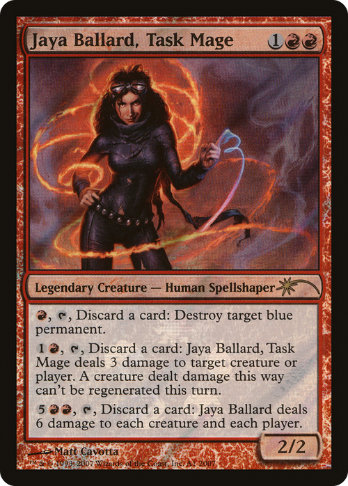 Jaya Ballard, Task Mage (PTSP-0A1) - Time Spiral Promos Foil