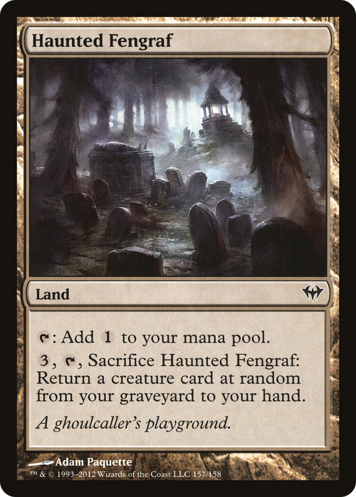 Haunted Fengraf (DKA-157) - Dark Ascension