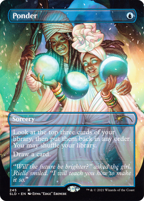 Ponder (SLD-245) - Secret Lair Drop (Borderless)