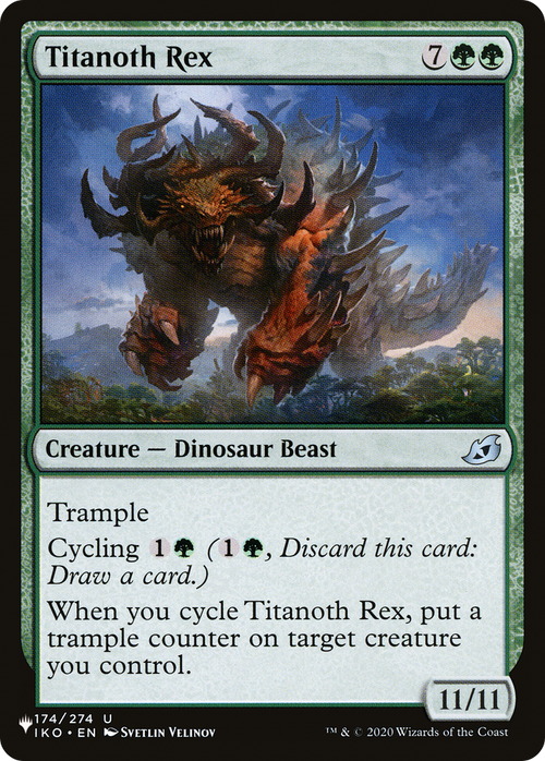 Titanoth Rex (LIST-174/274) - The List