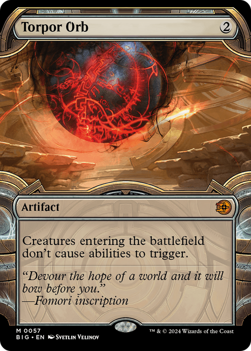 Torpor Orb (Showcase) (BIG-057) - The Big Score: (Showcase)