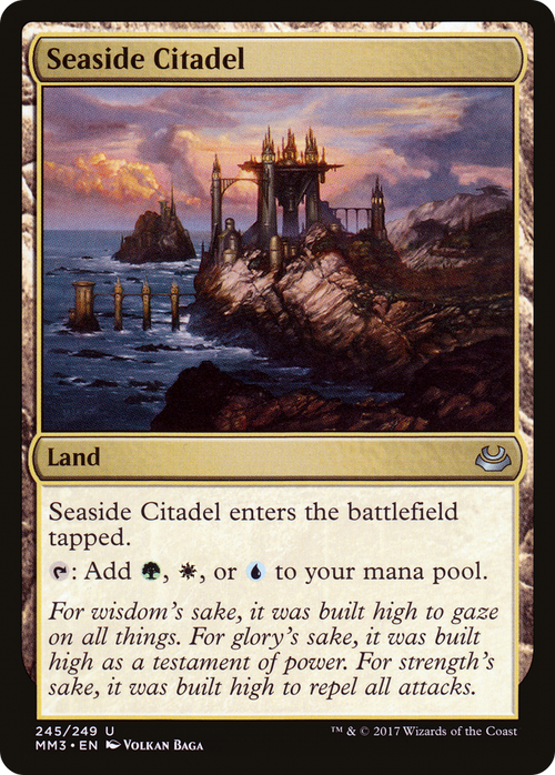 Seaside Citadel (MM3-245) - Modern Masters 2017