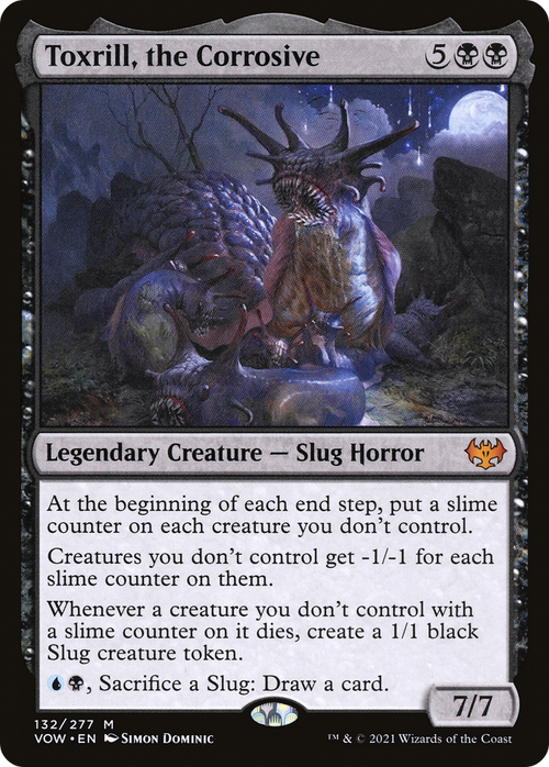 Toxrill, the Corrosive (VOW-132) - Innistrad: Crimson Vow