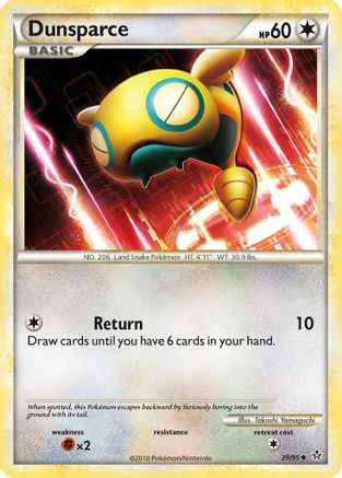 Dunsparce  - Reverse Holofoil Unleashed - Uncommon
