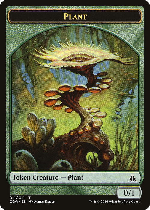 Plant Token (OGW-011) - Oath of the Gatewatch Tokens