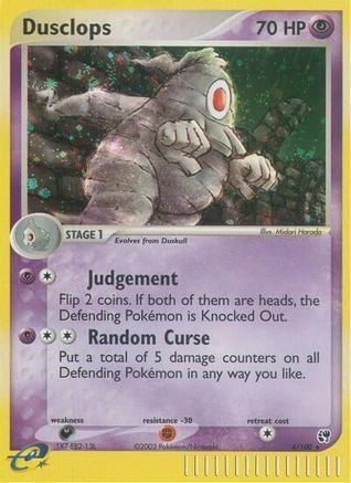 Dusclops  - Holofoil Sandstorm - Holo Rare