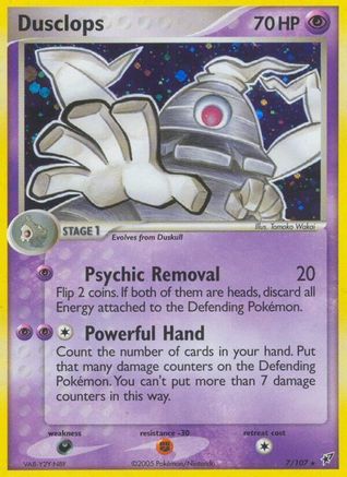 Dusclops  - Reverse Holofoil Deoxys - Holo Rare