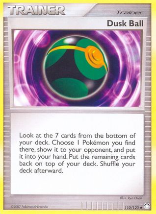 Dusk Ball/123  Mysterious Treasures - Uncommon